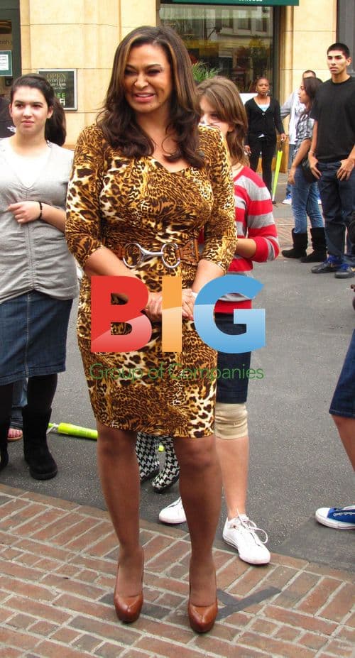 Tina Knowles Fashion Show at The Grove