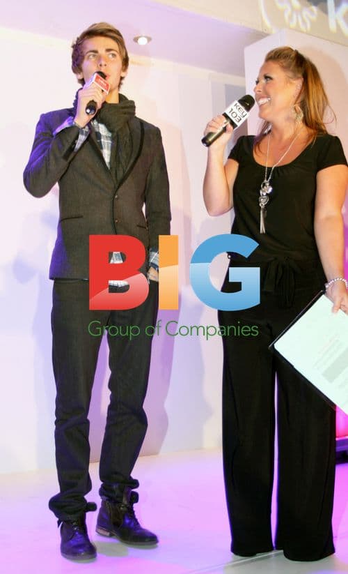 Backstage at The Trafford Centre Christmas Lights Switch-On