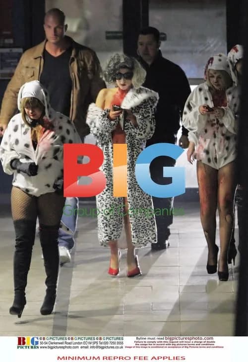 Lady Gaga Enters Belfast Club for Halloween Party