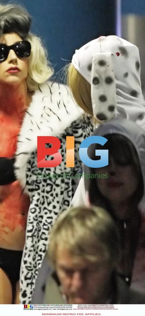 Lady Gaga Celebrates Halloween in Belfast