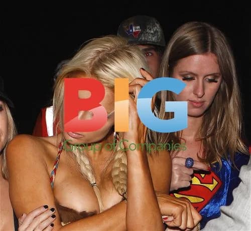 Paris Hilton Wasted at Playboy Mansion Halloween Party