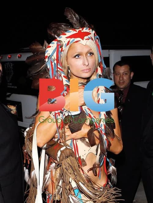Paris Hilton At Playboy Halloween Party
