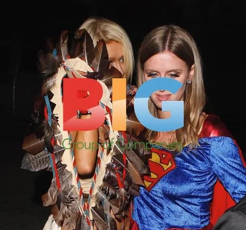 Paris Hilton at Playboy Mansion Halloween Party