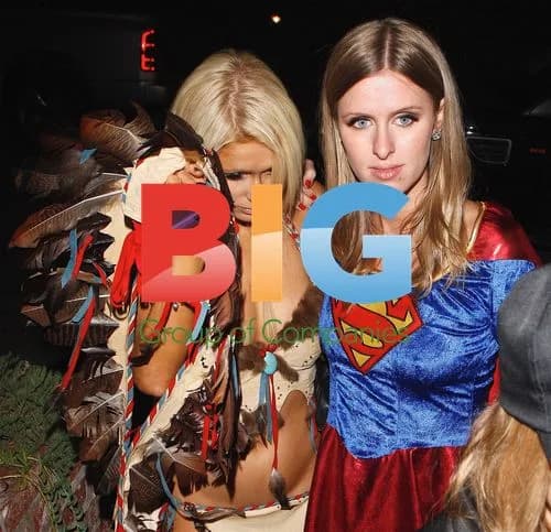 Paris Hilton at Playboy Mansion Halloween Party