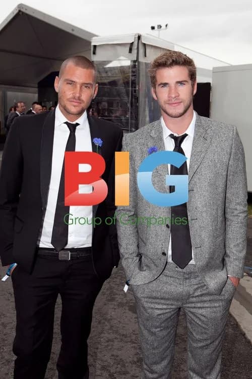 Rhys Uhlich & Liam Hemsworth at 2010 AAMI Derby Day