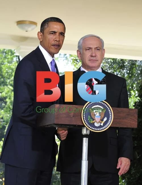 Obama and Netanyahu Shake Hands