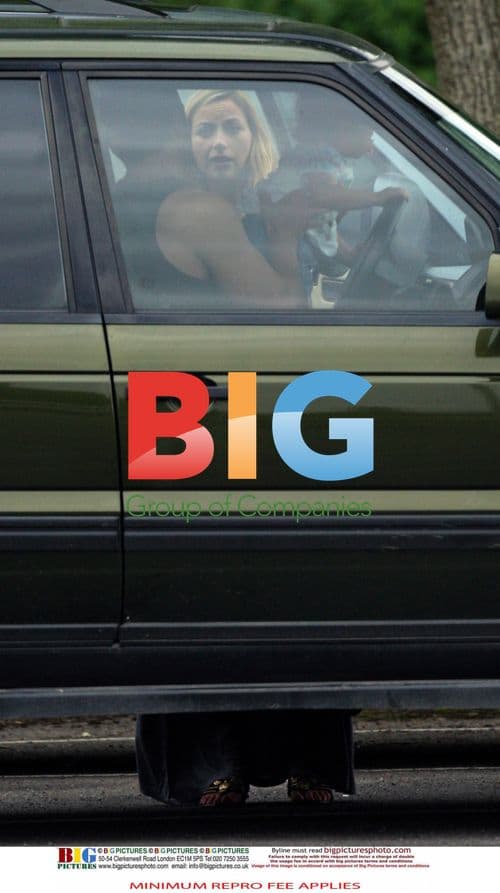 Charlotte Church and Gavin Henson in Car Park