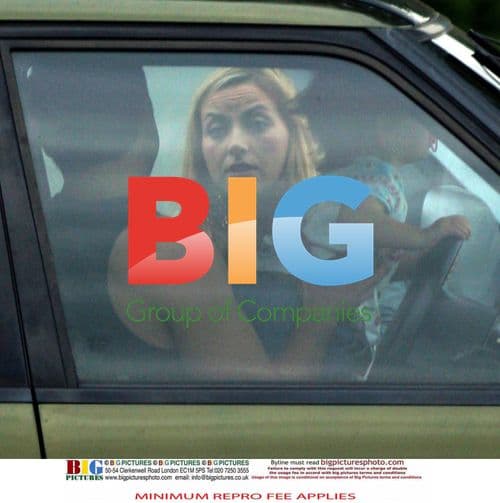 Charlotte Church and Gavin Henson in Car Park