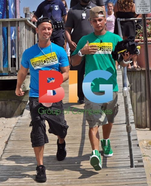 Jersey Shore Cast at Seaside Heights