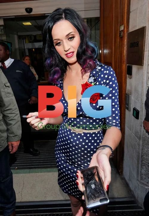 Katy Perry at Radio One Studios