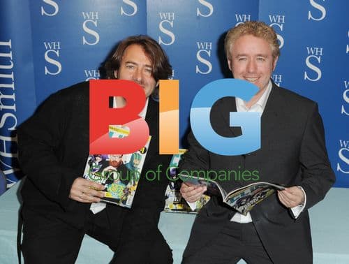 Jonathan Ross & Mark Miller at Comic Book Signing