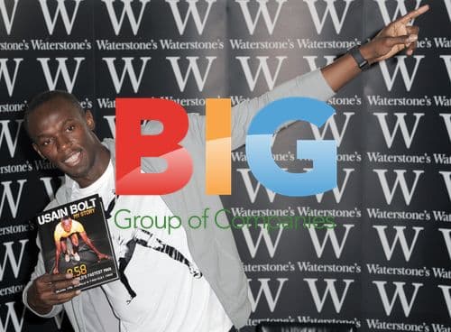 Usain Bolt Book Signing