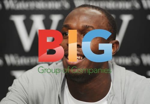 Usain Bolt book signing in London