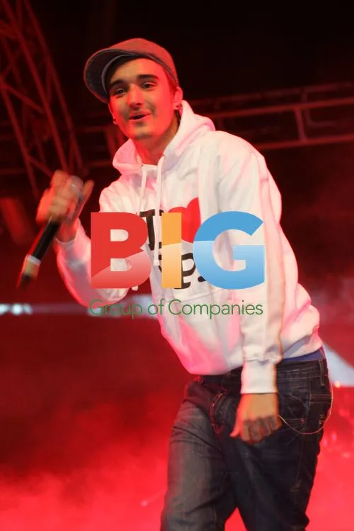 The Wanted at Blackpool Illuminations