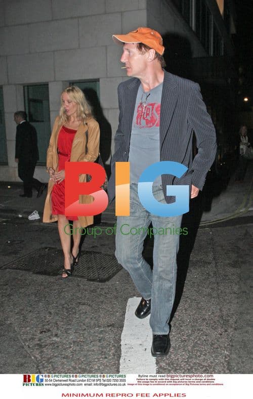 Liam Neeson spotted with mystery blonde