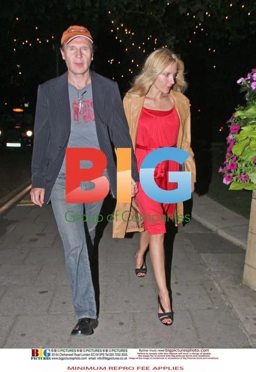 Liam Neeson Spotted With Mystery Blonde