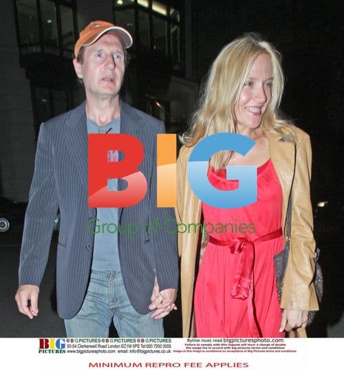 Liam Neeson with Mystery Woman