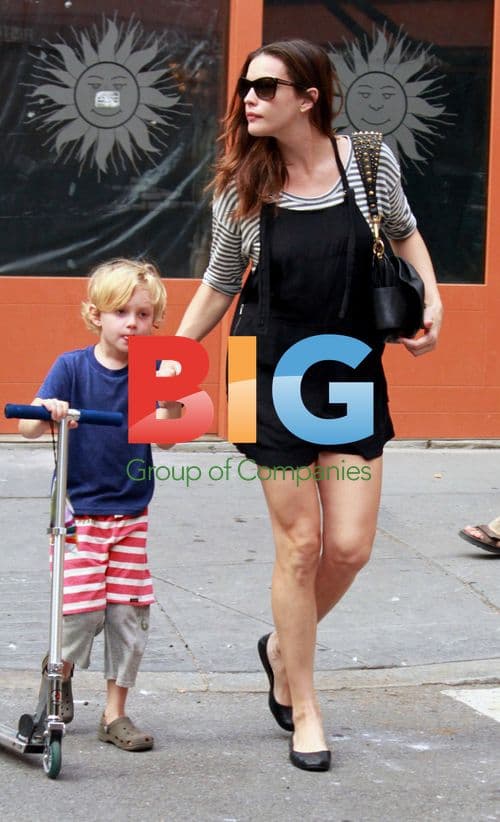 Liv Tyler and Milo Langdon in NYC