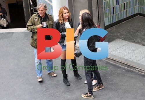 Miley Cyrus and Ashley Greene filming "LOL" in Paris