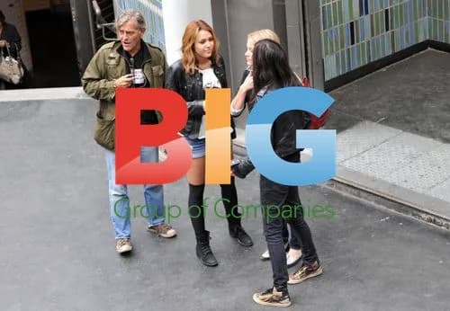Miley Cyrus and Ashley Greene filming "LOL" in Paris