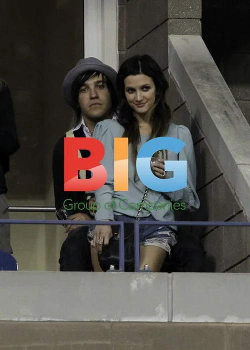 Ashlee Simpson and Pete Wentz at 2010 US Open