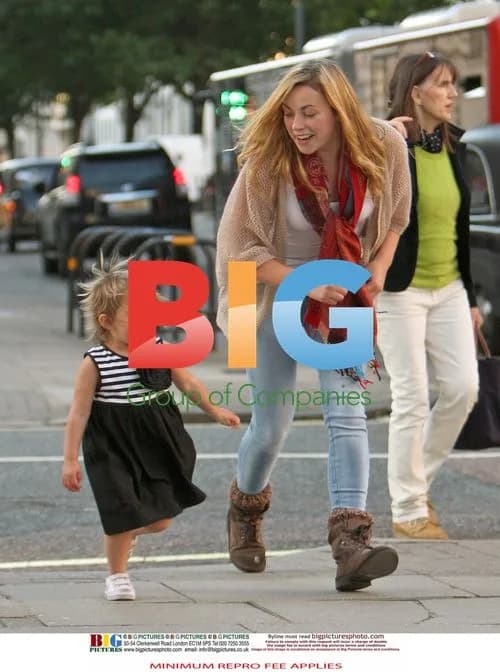 Charlotte Church with Kids in London