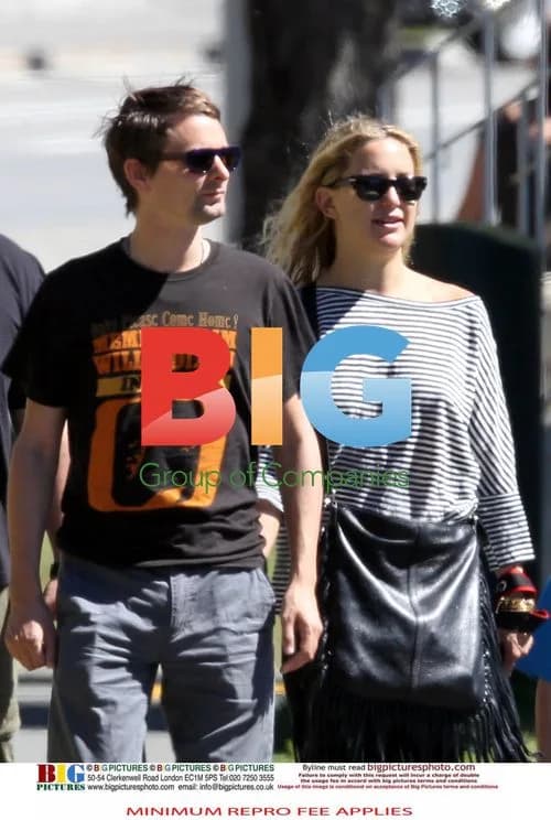 Kate Hudson and Matthew Bellamy bike ride in Alps