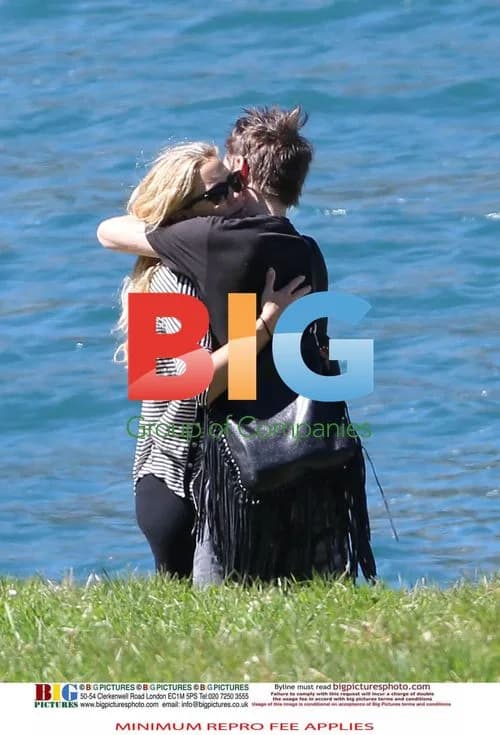 Kate Hudson and Muse's Matthew Bellamy bike ride in Swiss Alps