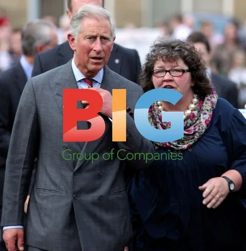 Prince Charles visits Todmorden, UK