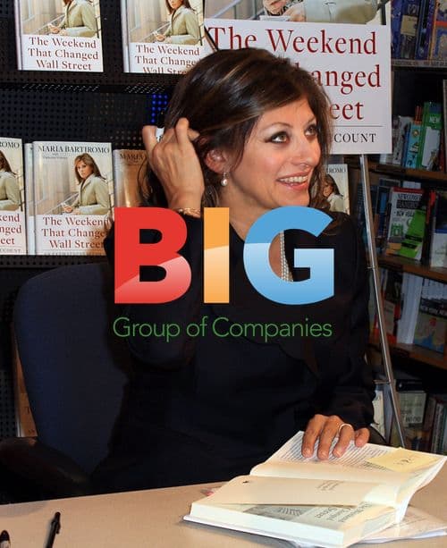 Maria Bartiromo Promotes Book at Borders