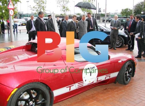 HRH Prince Charles Leaving Thinktank Museum