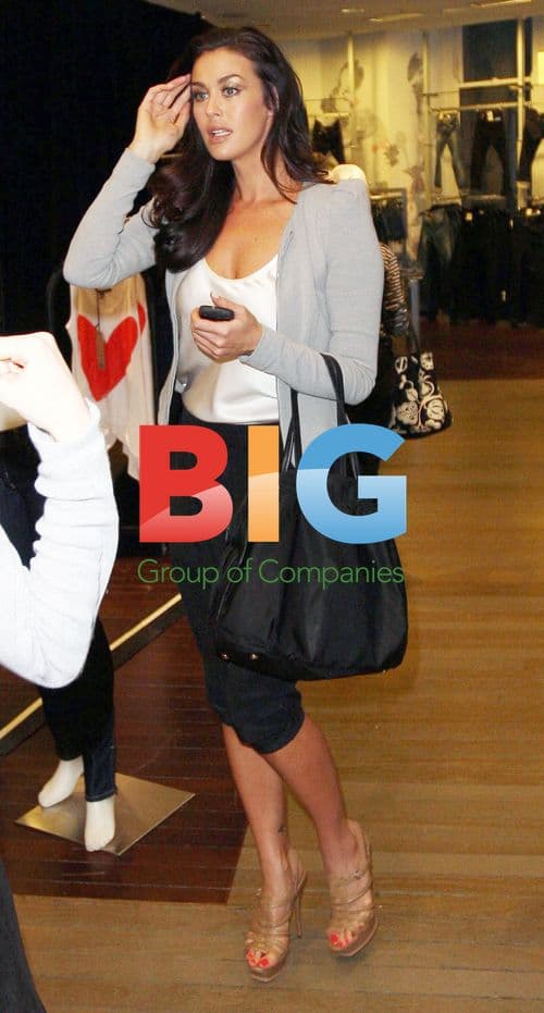 Megan Gale at Vogue Fashion's Night Out