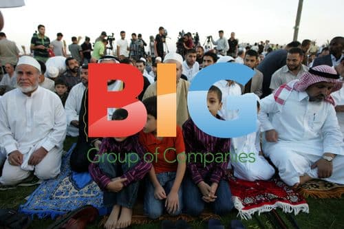 Hamas leader Ismail Haniyeh at Eid al-Fitr in Gaza