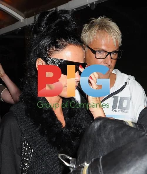 Katie Price and Alex Reid Arrive in Dublin