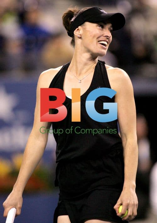 Anna Kournikova and Martina Hingis exhibition match