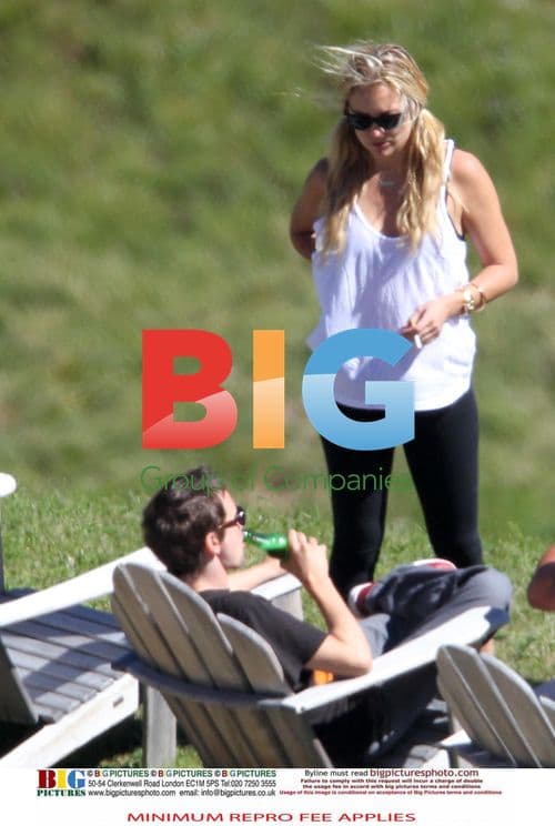 Kate Hudson and Muse's Matthew Bellamy on Swiss Alps vacation