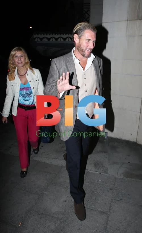 Simon Jordan leaving Dorchester Hotel