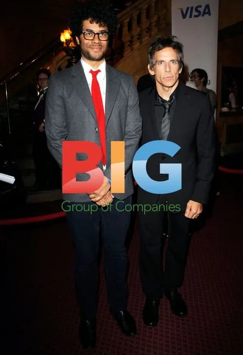 Richard Ayoade and Ben Stiller at Submarine Premiere