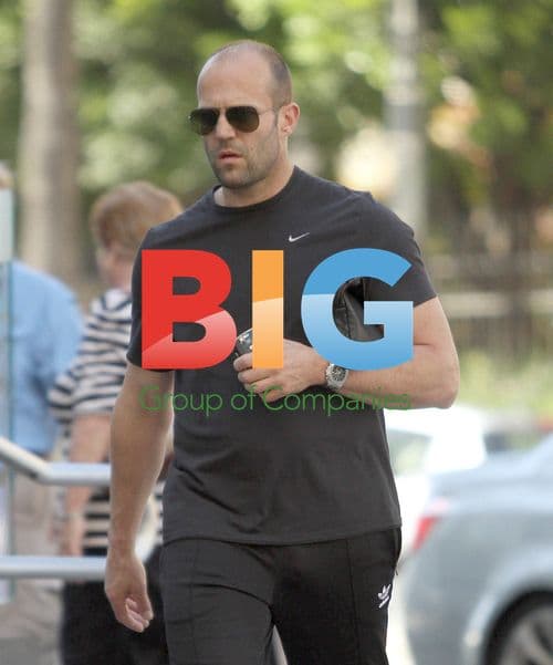 Jason Statham Leaving Gym in LA
