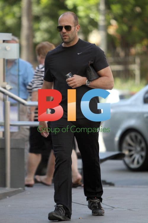 Jason Statham Leaving Gym in LA