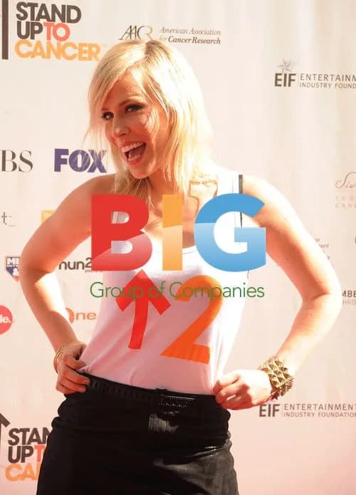 Natasha Bedingfield at Stand Up To Cancer event