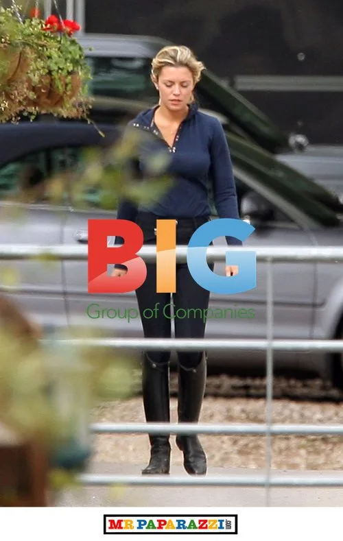Abigail Clancy Spotted at Riding Stable