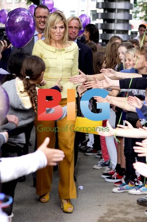 Princess Maxima attends child poverty fundraiser