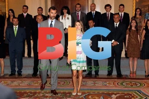 Princes of Asturias at Zarzuela Palace