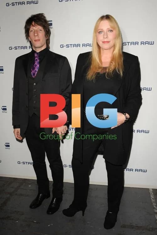 Jim Wallerstein and Bebe Buell at G Star RAW Fashion Show