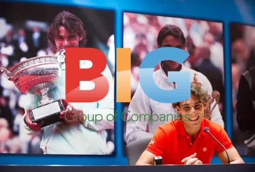 Rafael Nadal at press conference