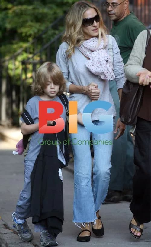 Sarah Jessica Parker with son in NYC