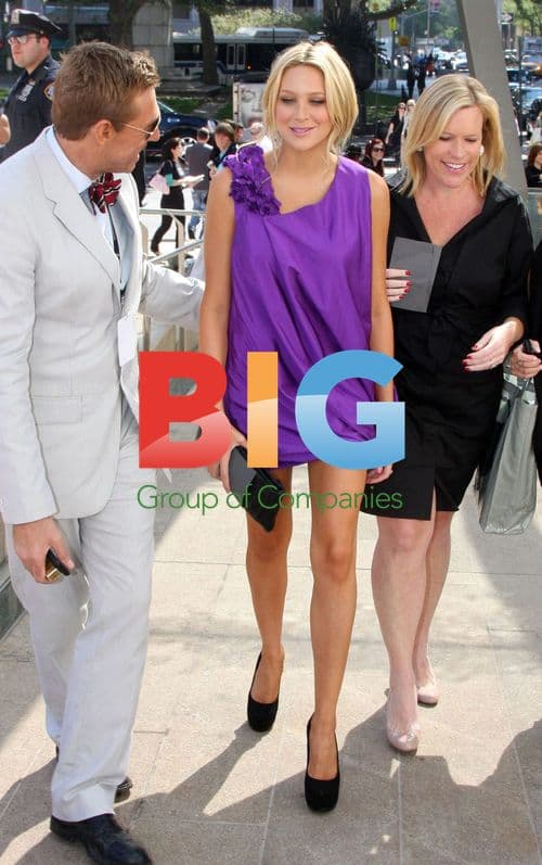 Stephanie Pratt arrives at MBFW: Spring 2011