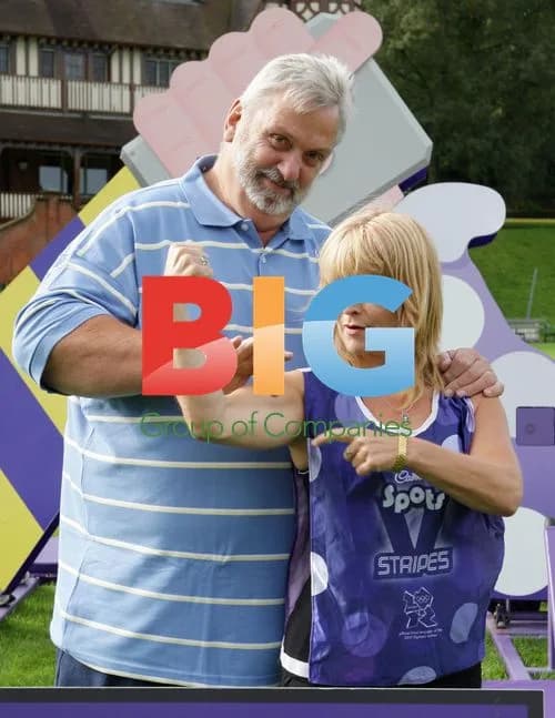 Cadbury's Spots v Stripes Photocall