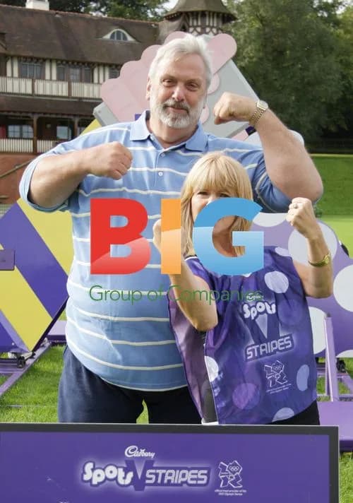 Cadbury's Spots v Stripes photocall